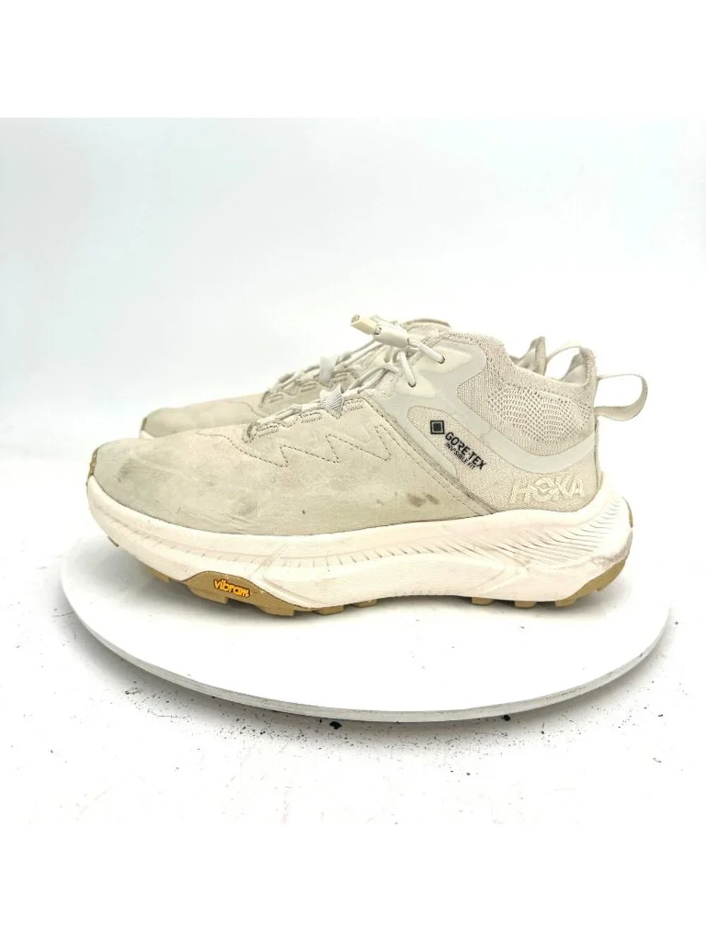 Hoka One Transport Chukka GTX Women Size 7B 1155191 OST Oat Milk Alabaster  Shoe